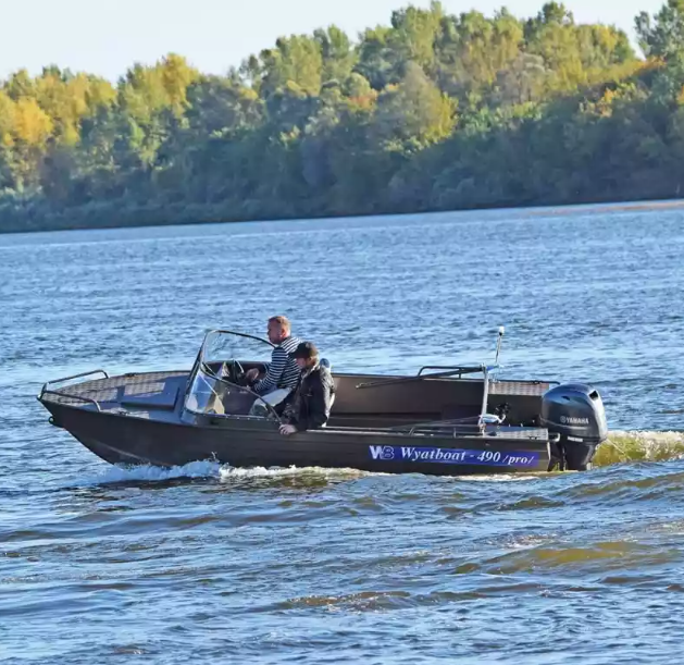 Алюминиевый катер Wyatboat-490 Pro в Белгороде