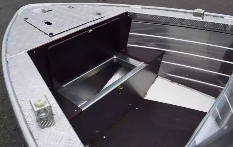 Алюминиевый катер Wyatboat-390 DCM Увеличенный борт в Белгороде