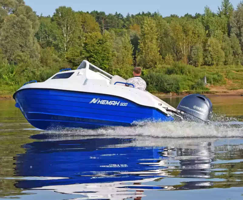 Комбинированный катер Neman-500 с каютой в Белгороде