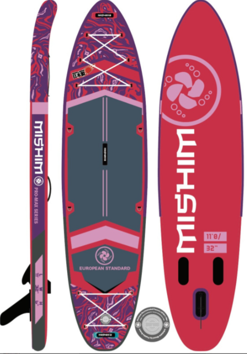 SUP (САП) Доска MISHIMO PRO-MAX Viva Magenta 10.6’ (320см) в Белгороде