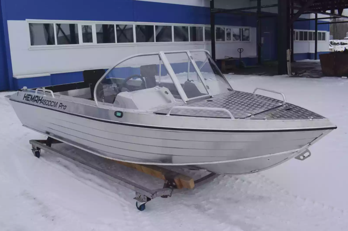 Алюминиевый катер Neman-450 DCM PRO в Белгороде