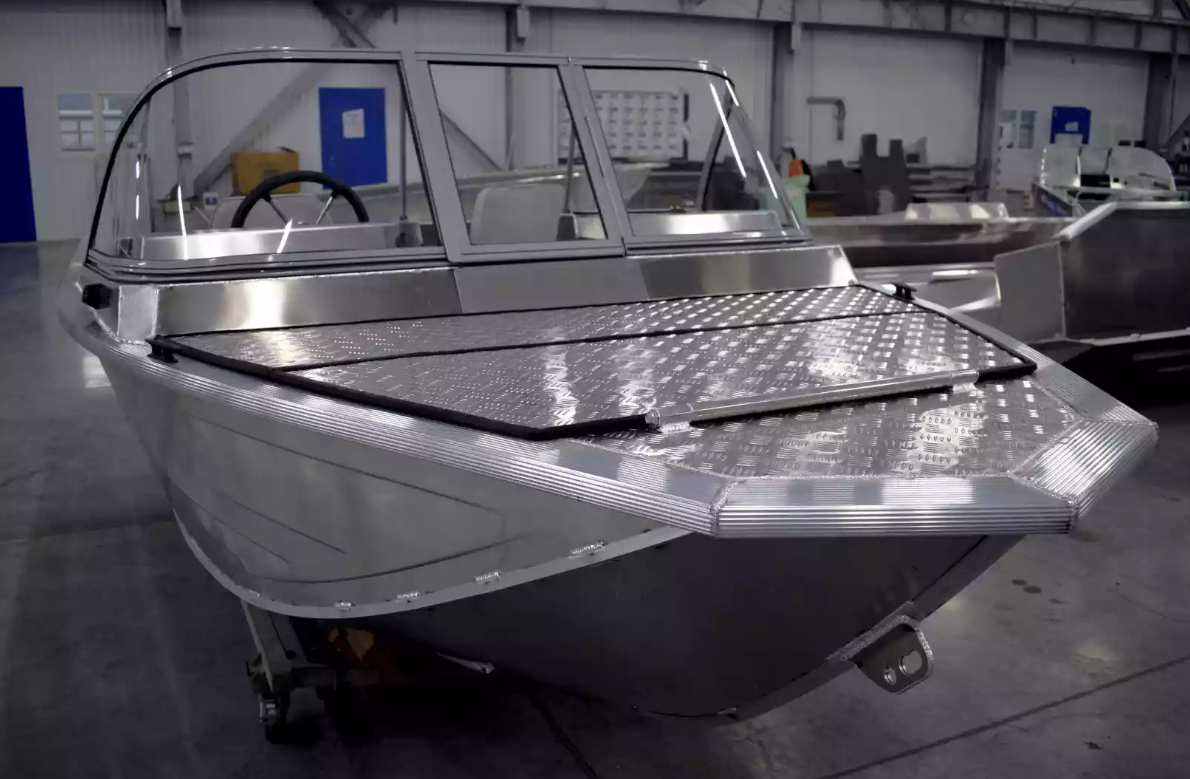 Алюминиевый катер Неман-450 DC NEW без покраски в Белгороде