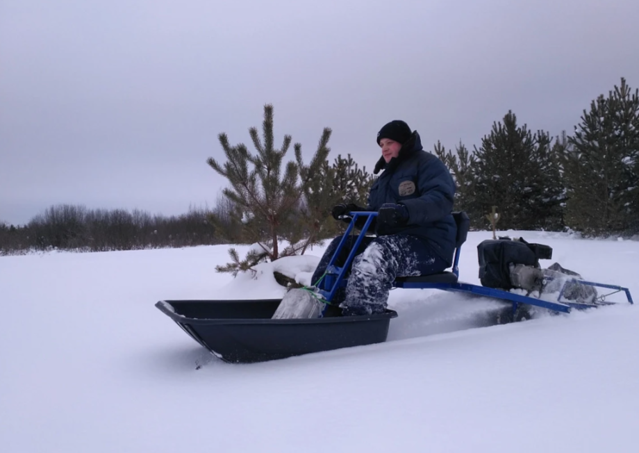 Мотобуксировщик толкач Альбатрос-XL8 с модулем. Без фары, тележки в Белгороде