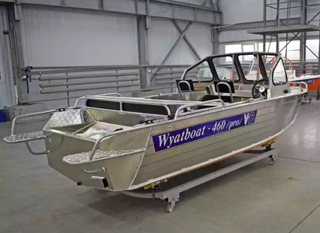 Алюминиевый катер Wyatboat-460 DCM Pro в Белгороде
