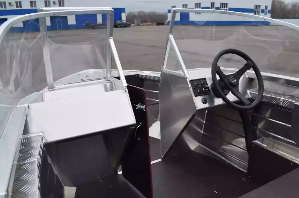 Алюминиевая лодка Wyatboat-390 DCM Увеличенный борт в Белгороде