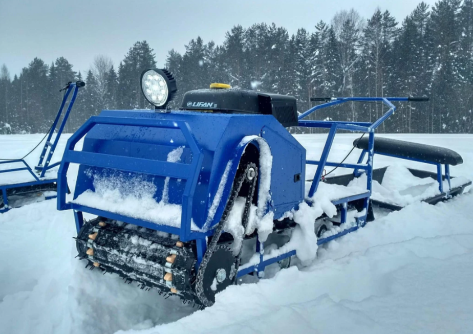 Мотобуксировщик Альбатрос-XLV 9 мини, тележки, 1250 мм в Белгороде