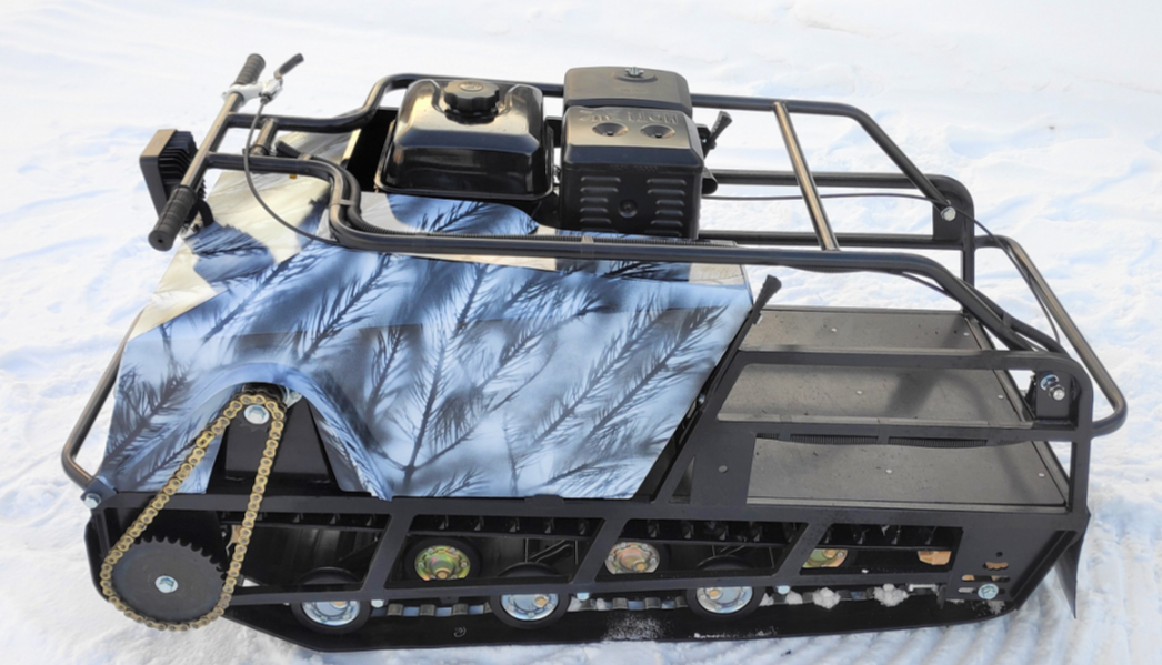 Мотобуксировщик Irondog (Железная собака) M500 20  Камуфляж Охотник в Белгороде