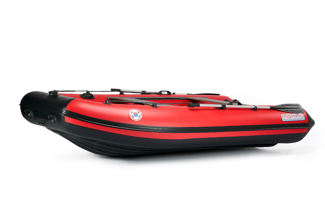 КОМПЛЕКТ ЛОДКА MISHIMO RAPID 360 PRO + ЛОДОЧНЫЙ МОТОР MARLIN PROLINE MP 9.9 (15) AMHS в Белгороде