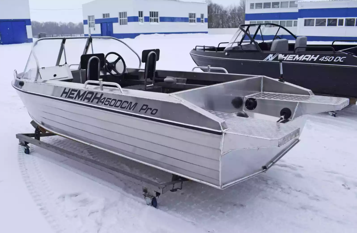 Алюминиевый катер Neman-450 DCM PRO в Белгороде