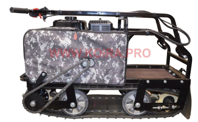 Мини мотобуксировщик КОЙРА "Вжик" (107 см) 7 л/с с ручным стартером в Белгороде