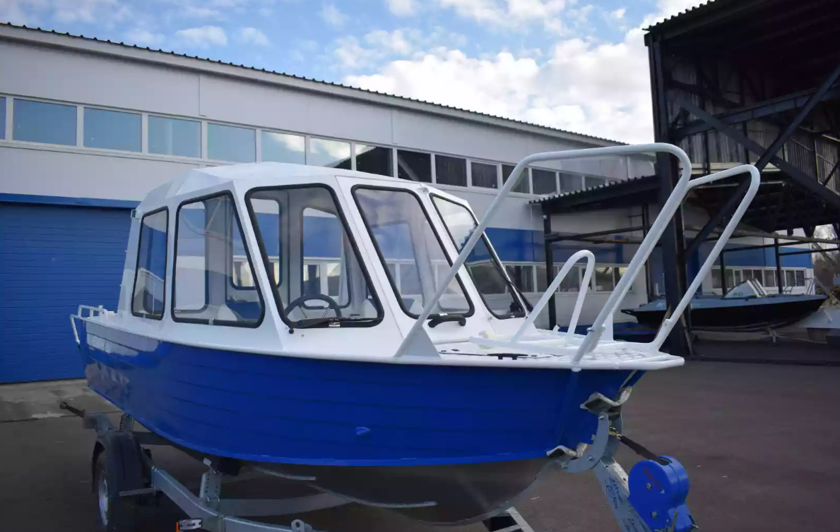 Алюминиевый катер Неман-500 (закрытая рубка) в Белгороде