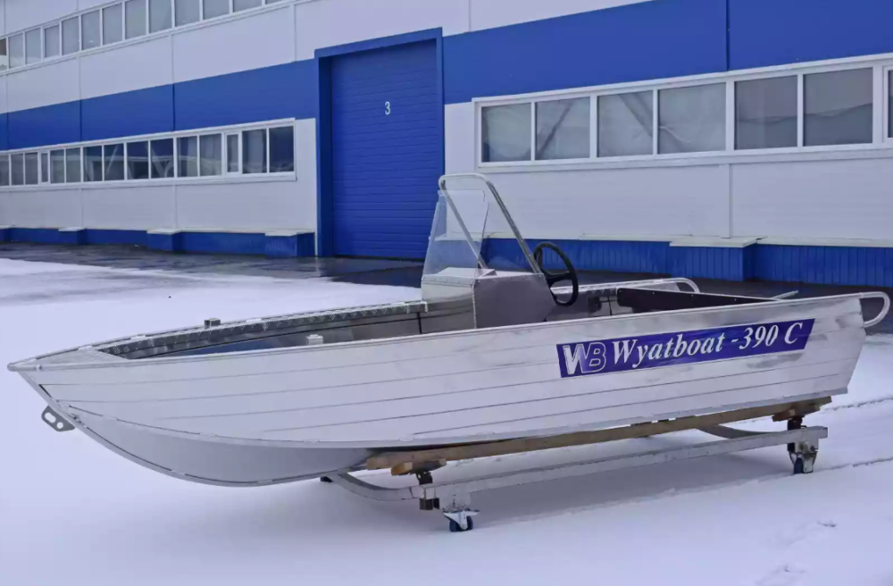 Алюминиевая лодка Wyatboat-390 C в Белгороде