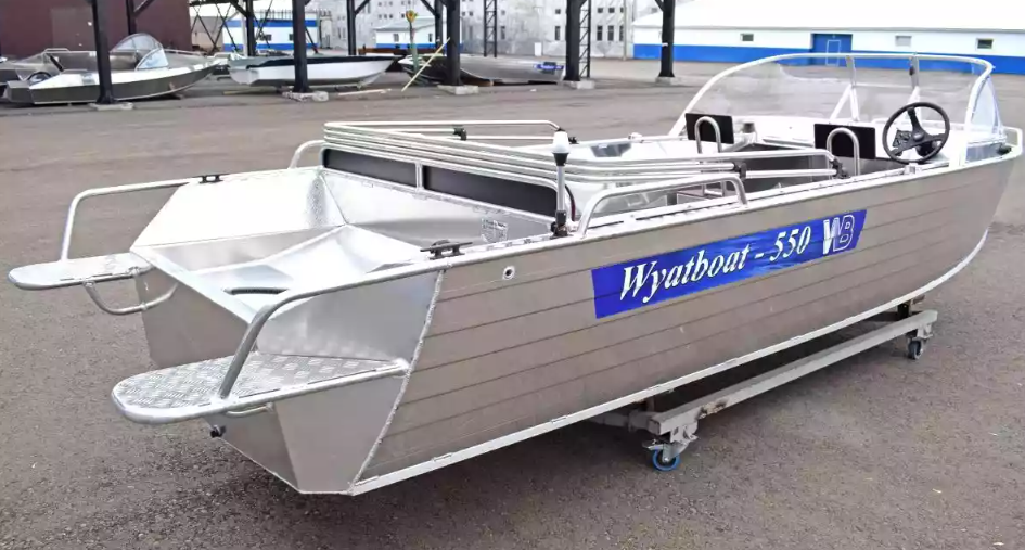 Алюминиевый катер Wyatboat-550 Pro в Белгороде
