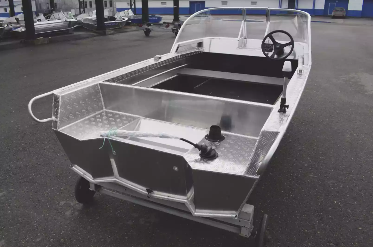 Алюминиевый катер Wyatboat-390 Pro в Белгороде