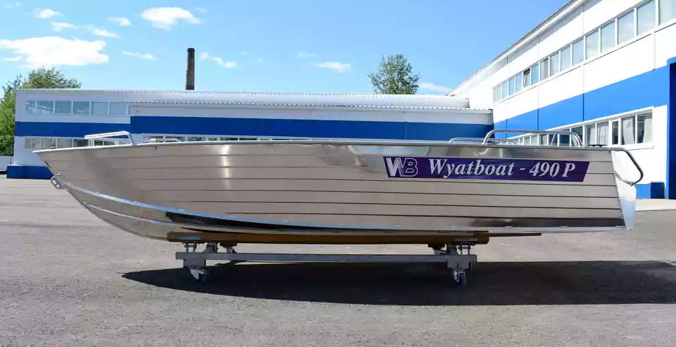 Алюминиевая лодка Wyatboat-490 P в Белгороде