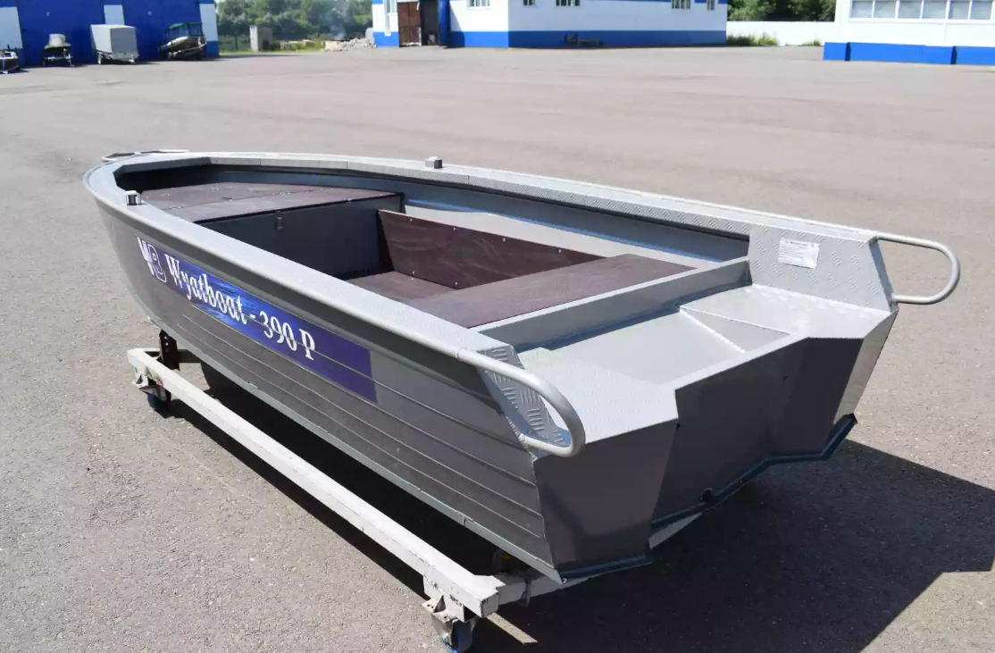 Алюминиевая лодка Wyatboat-390Р Fish в Белгороде