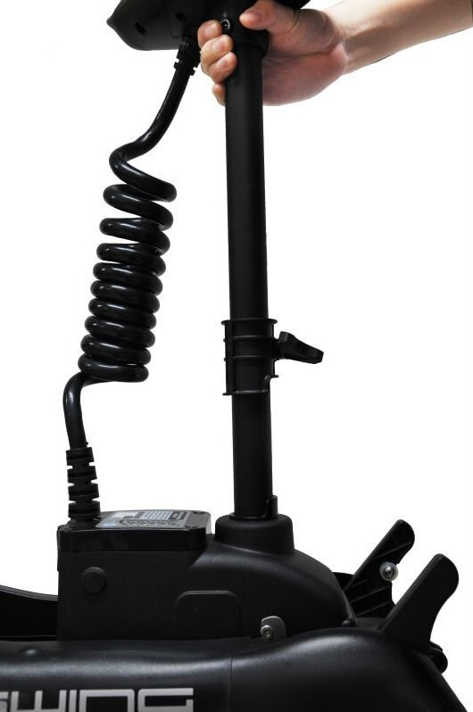 Лодочный электромотор якорь Haswing Cayman B, GPS, 12V, 55Lbs, нога 137 мм в Белгороде