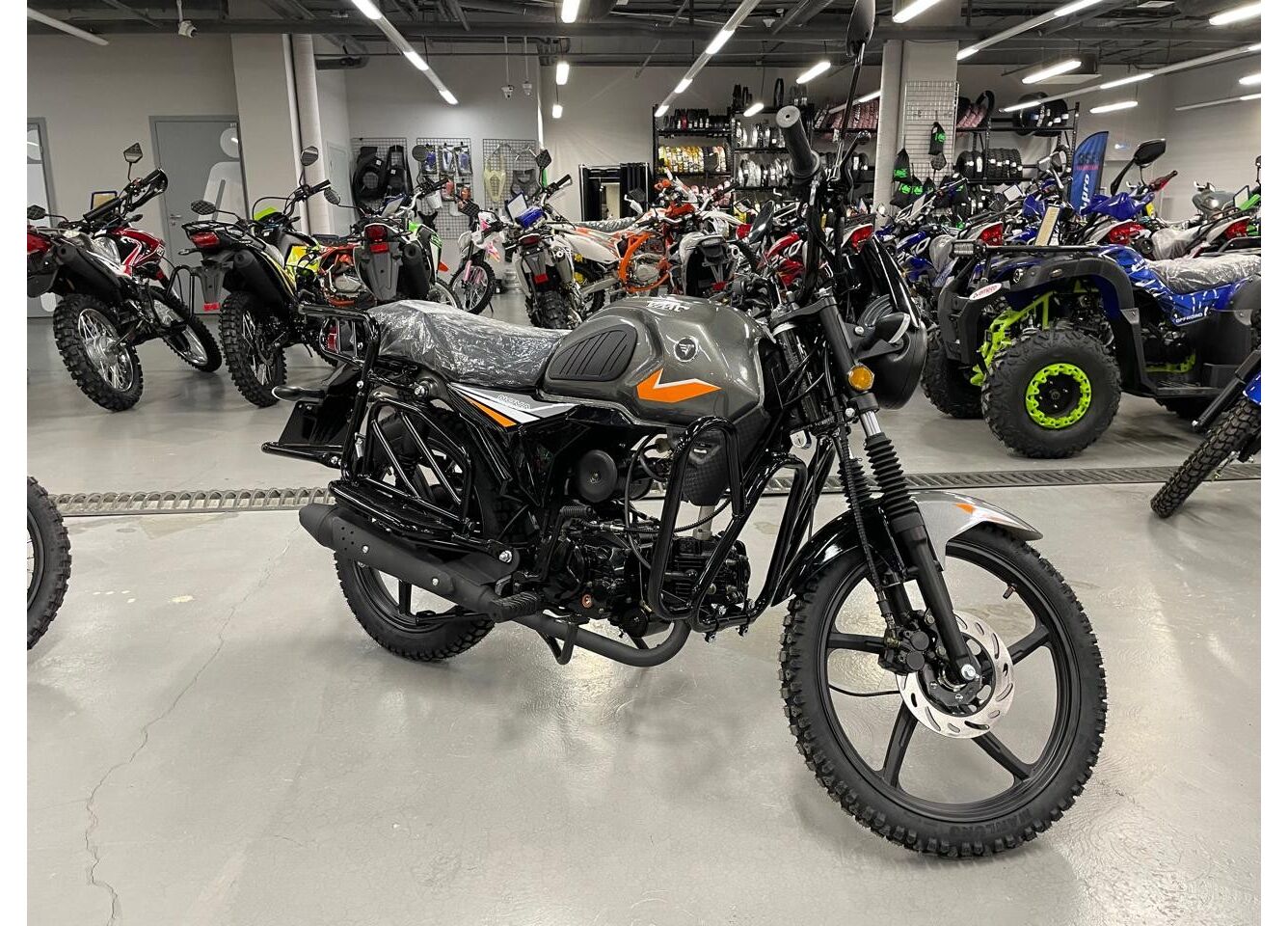 Мопед VMC NOVA 49сс (125сс) Led Full, дисковый тормоз, RKB RATO с баланс. валом, сигнализация в Белгороде