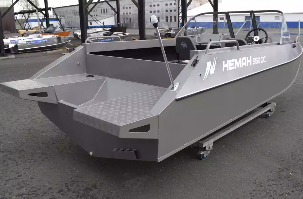 Алюминиевый катер Неман 550 DC в Белгороде