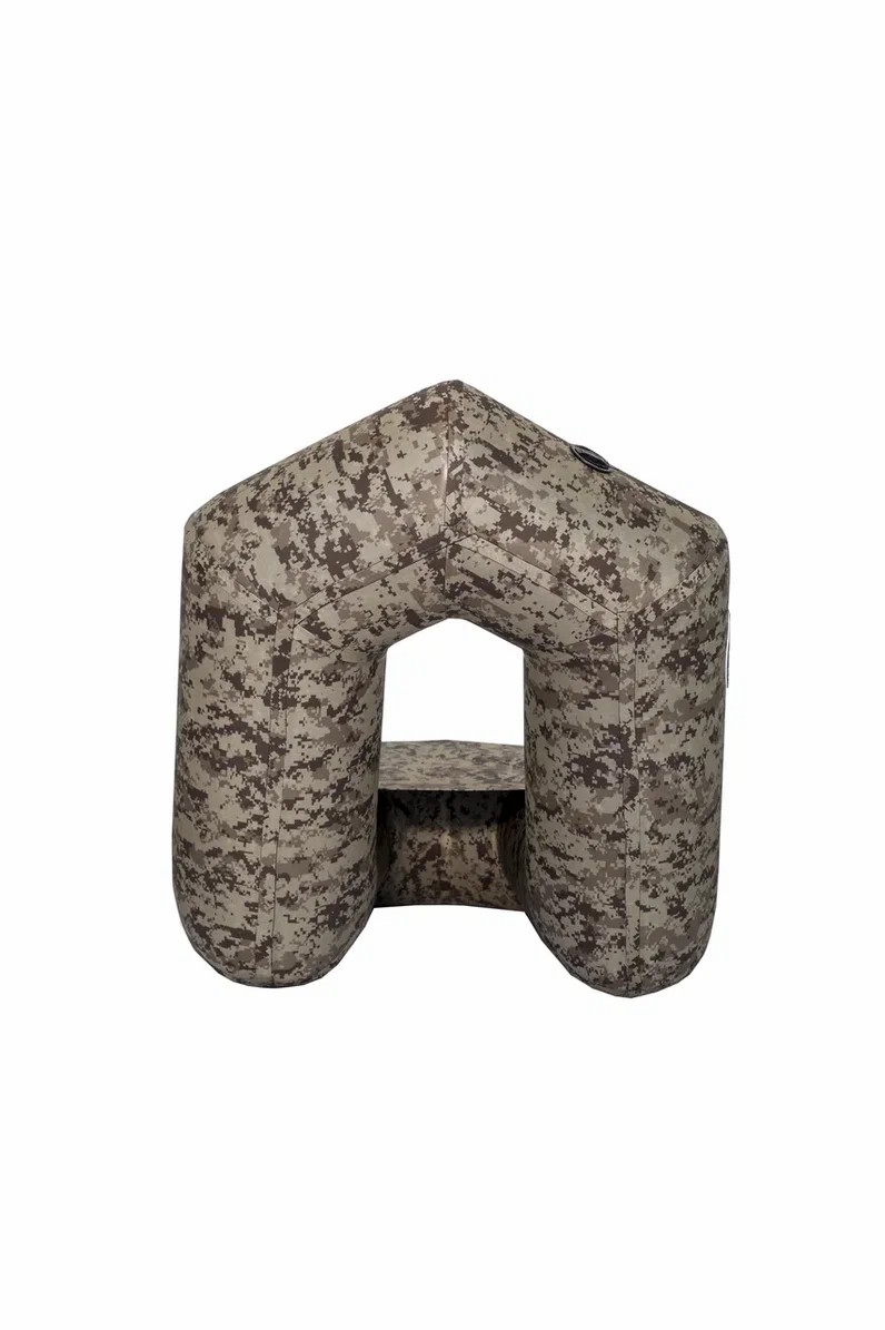 КРЕСЛО НАДУВНОЕ SMARINE, 85Х75 СМ, ПВХ, КОРИЧНЕВЫЙ ПИКСЕЛЬ в Белгороде