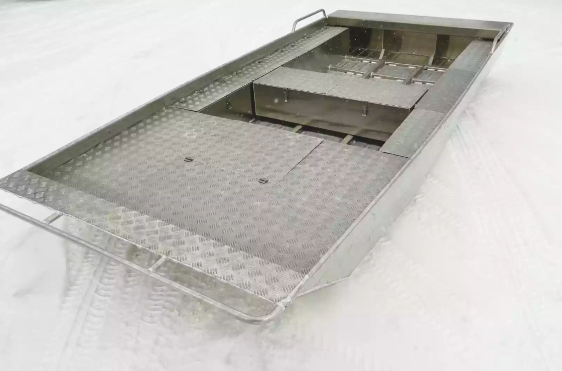 Алюминиевая лодка Wyatboat-390 Jonboat в Белгороде