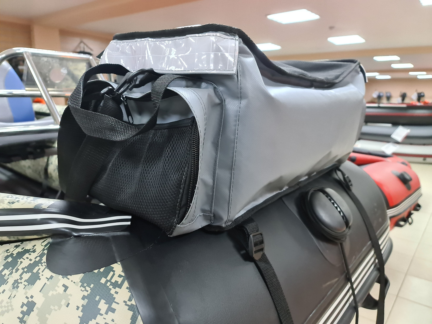 СУМКА ЛЮКС НА БАЛЛОН ДЛЯ ЛОДОК ПВХ 50Х25Х25 СМ в Белгороде