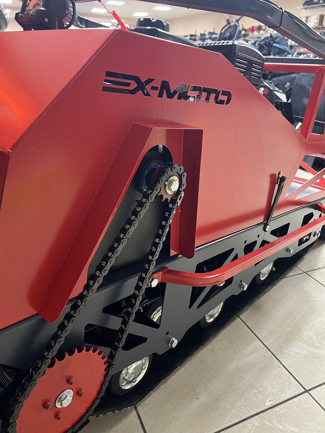 Мотобуксировщик EX-MOTO SNOWDOG S500 15л.с в Белгороде