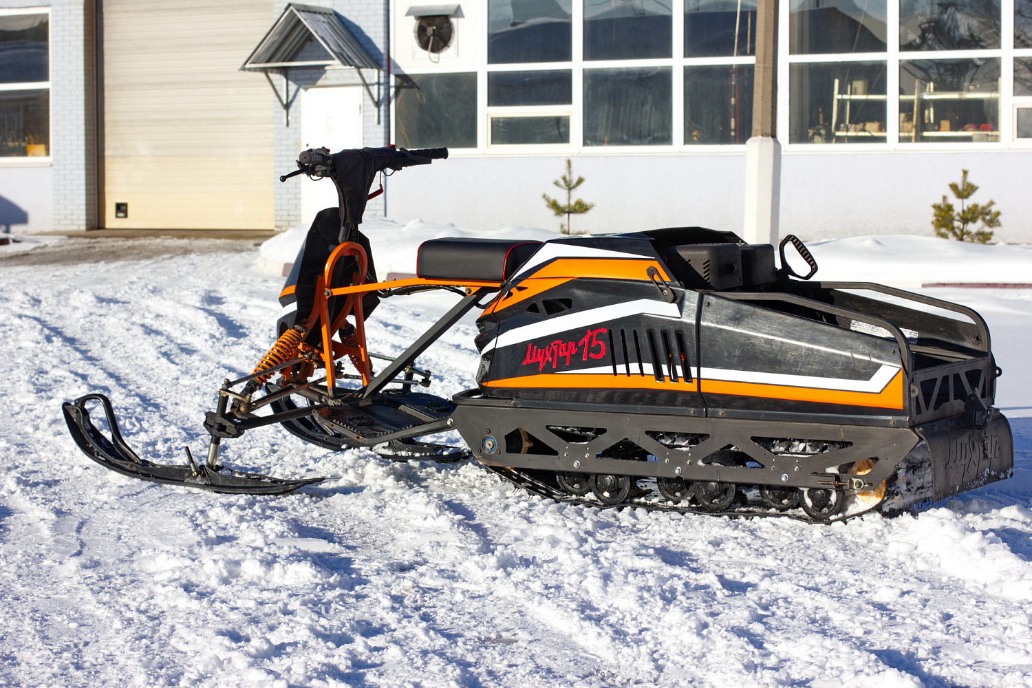 Мотобуксировщик IRBIS Мухтар 15 с лыжным модулем в комплекте в Белгороде