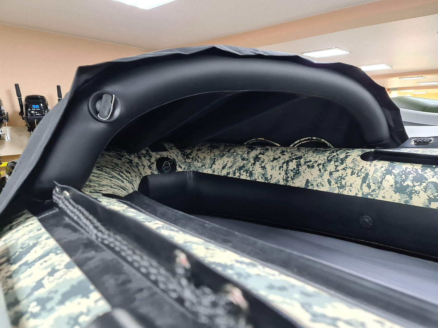 КОМПЛЕКТ НОСОВОГО ТЕНТА К ЛОДКЕ SMARINE SDP MAX 360 ЧЕРНЫЙ в Белгороде