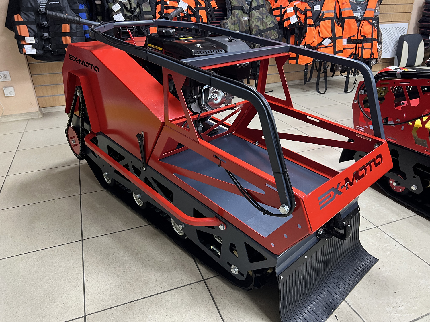 Мотобуксировщик EX-MOTO SNOWDOG S500 15л.с в Белгороде