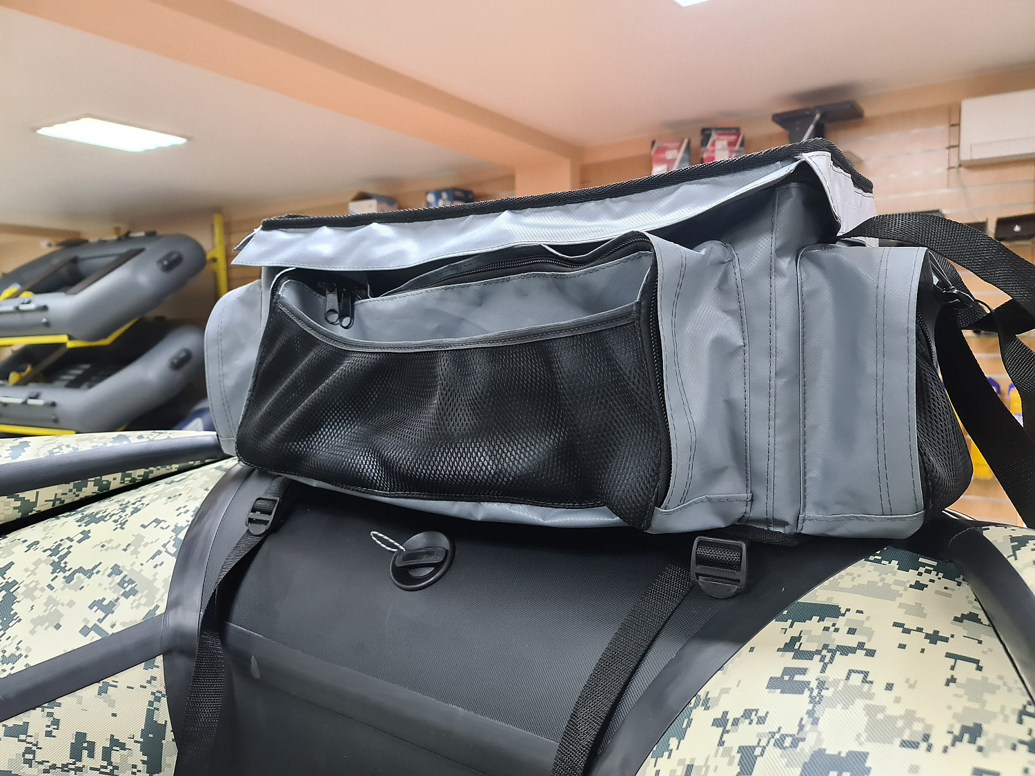 СУМКА ЛЮКС НА БАЛЛОН ДЛЯ ЛОДОК ПВХ 50Х25Х25 СМ в Белгороде