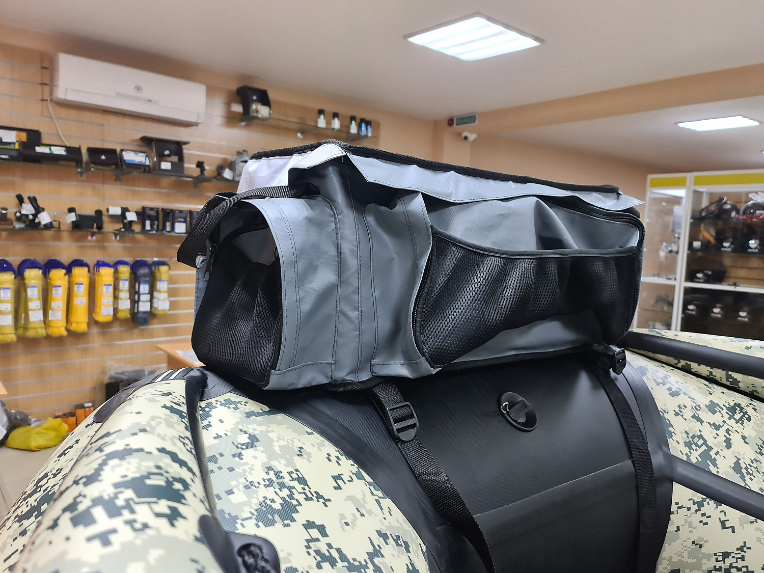 СУМКА ЛЮКС НА БАЛЛОН ДЛЯ ЛОДОК ПВХ 50Х25Х25 СМ в Белгороде